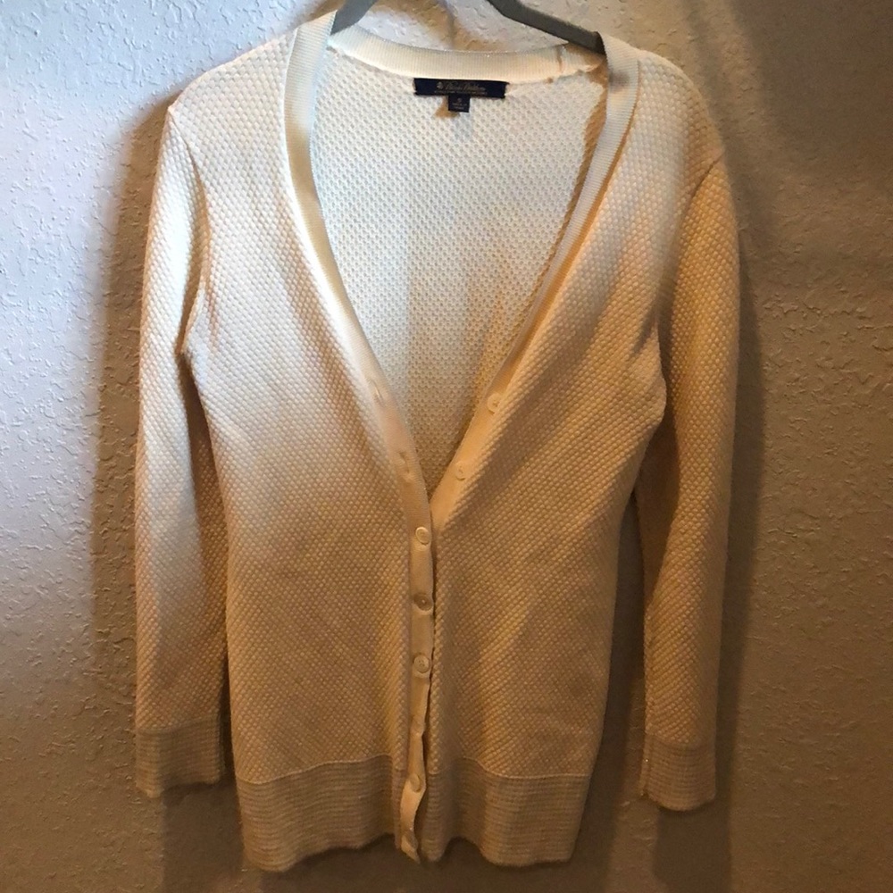 Brooks Brothers Merino Wool Cardigan (Sz S)